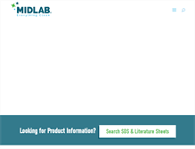 Tablet Screenshot of midlab.com